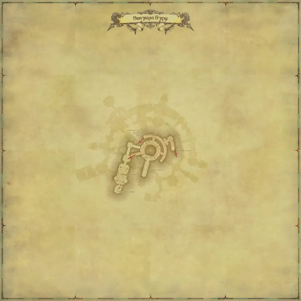 Map of Ul'dah - Steps of Thal, marked at X: 11.2 Y: 11.6