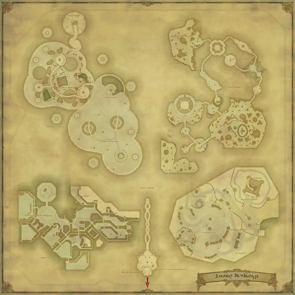 Map of Living Memory, marked at X: 28.9 Y: 29.3